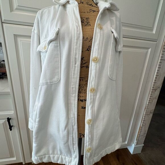 Urban outfitters Women's White Button-Up Jacket - Picture 1 of 7